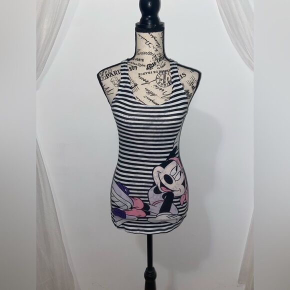 Minnie Mouse H&M Graphic Striped Tank Top - Picture 12 of 12